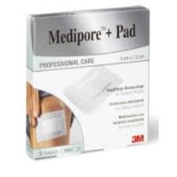 MEDICAZIONE MEDIPORE+PAD 10X10CM 5PEZZI